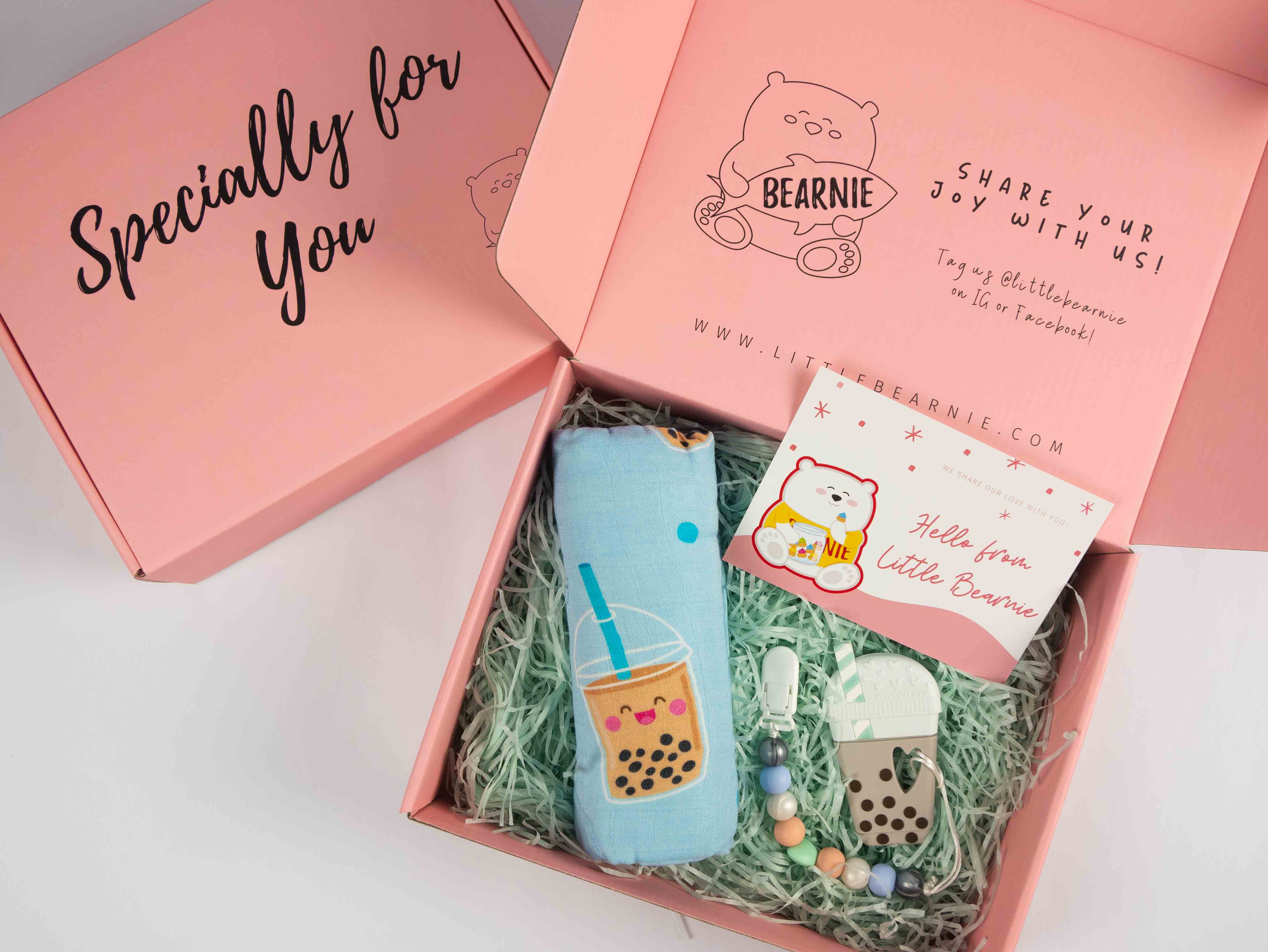 Boba Bear Bilingual Gift Set